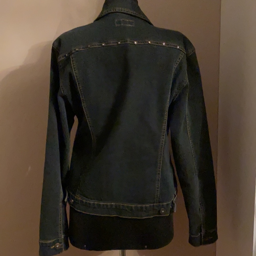 Max Studio Jean Jacket Size M - Picture 3 of 4